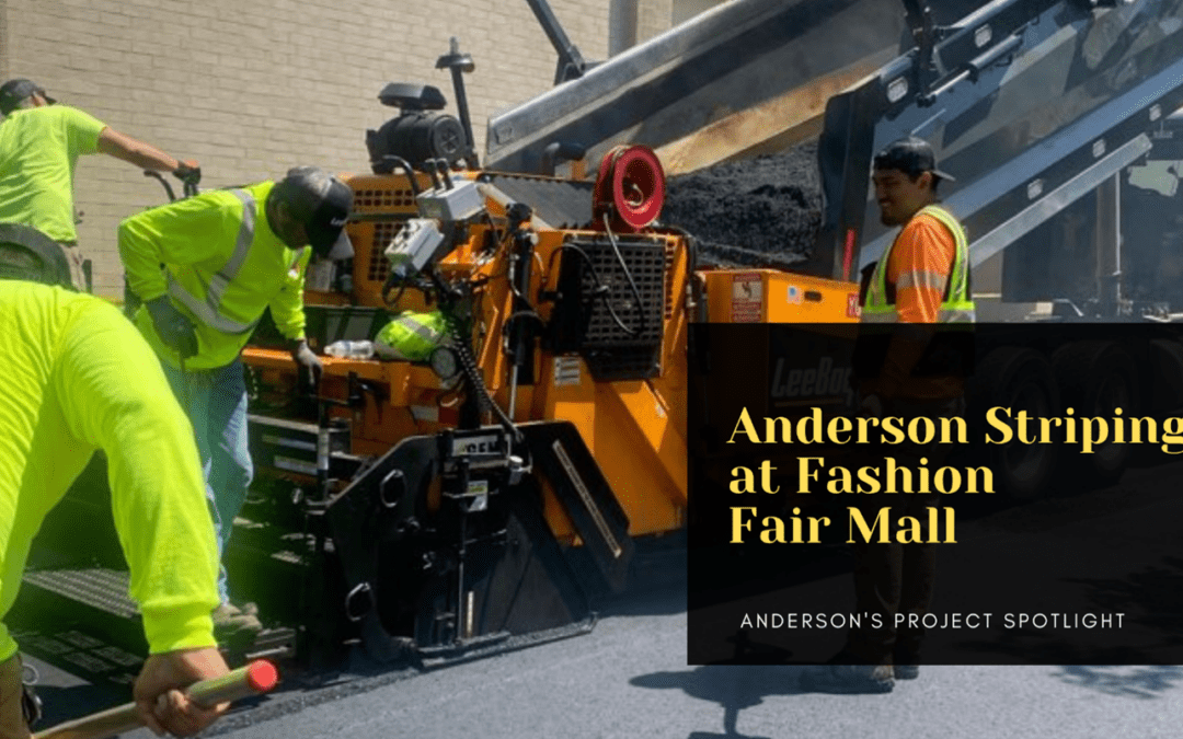 Anderson Striping at Fashion Fair Mall