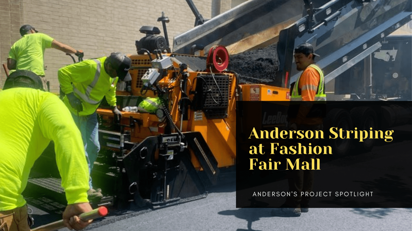 Anderson Striping at Fashion Fair Mall