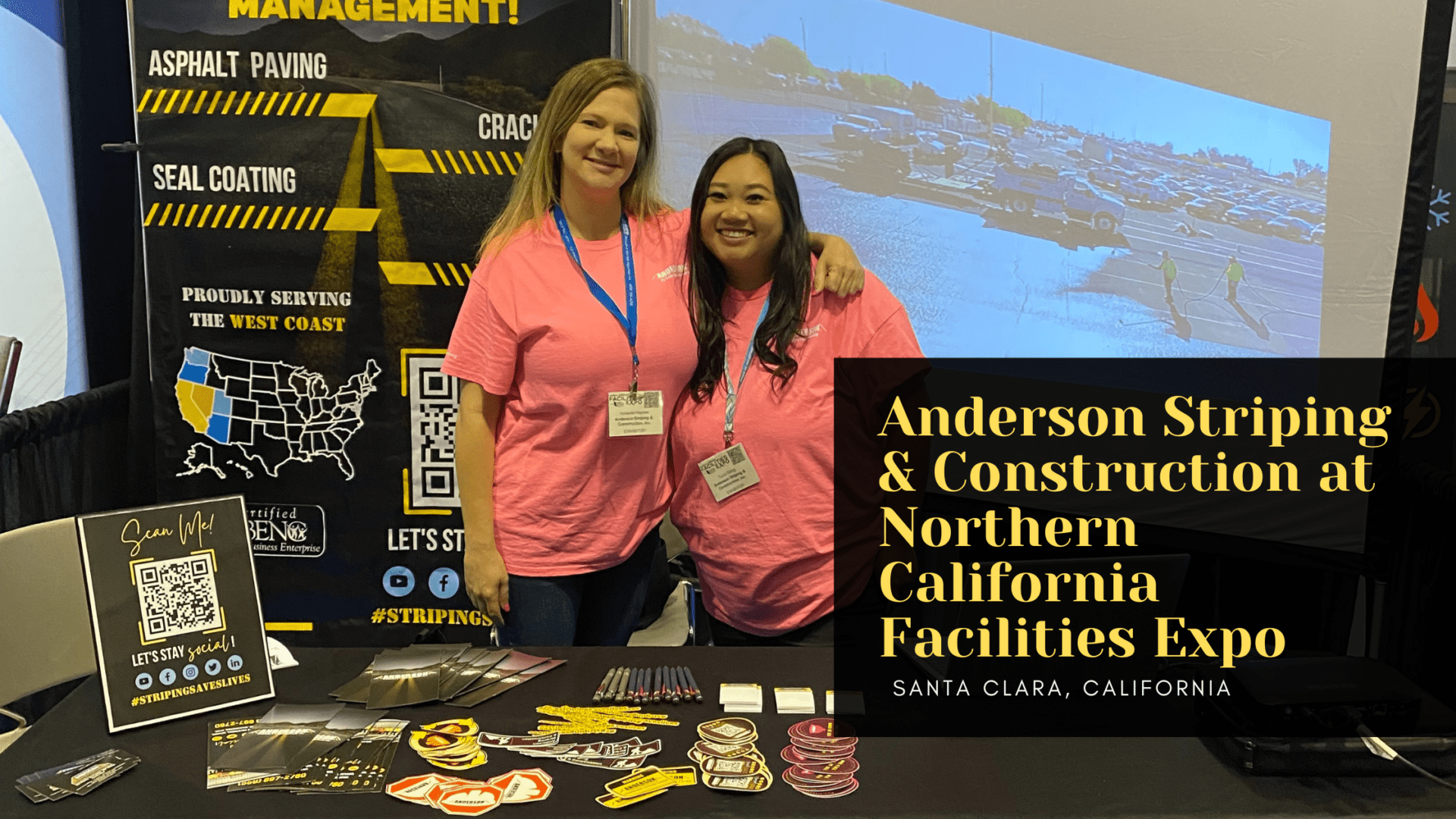 Anderson Striping & Construction at Northern California Facilities Expo
