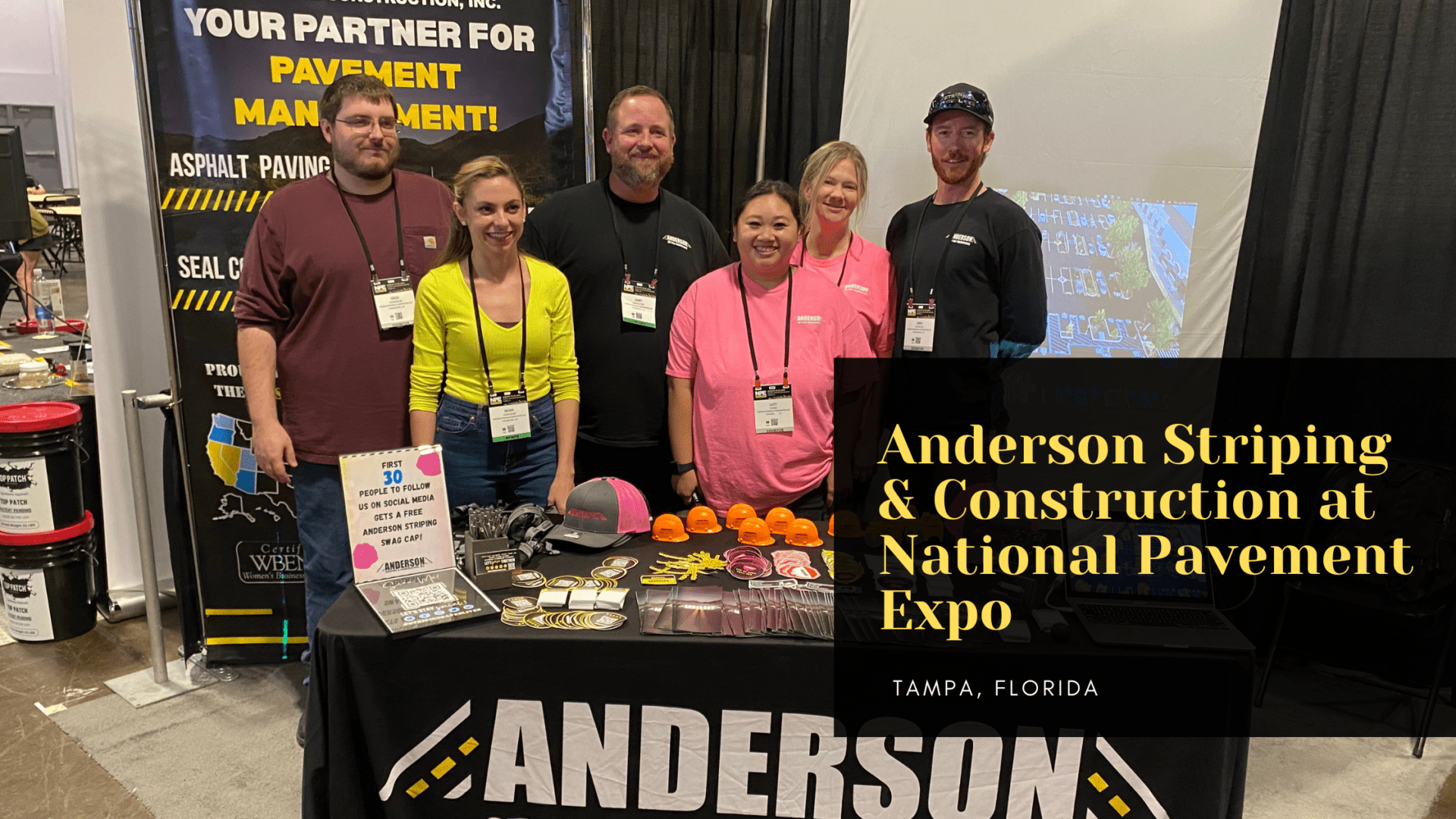 Anderson Striping & Construction at National Pavement Expo