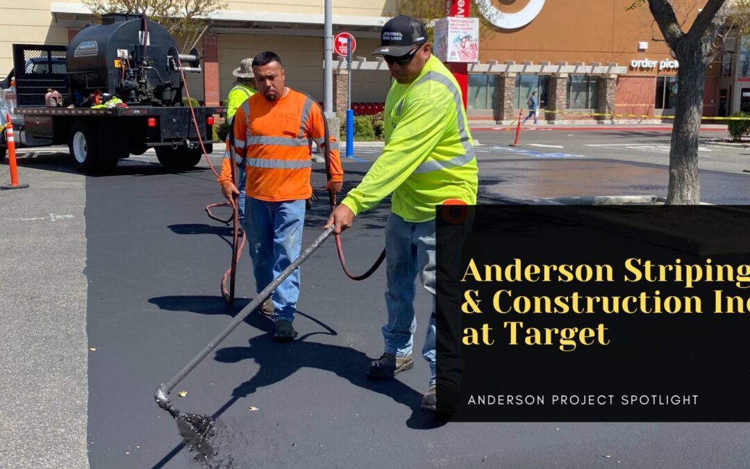 Anderson Striping & Construction Inc. at Target
